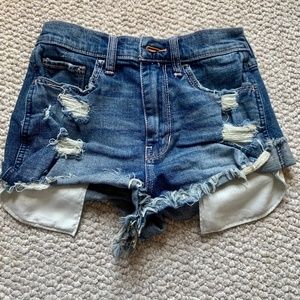 Hollister Ripped Short Shorts
